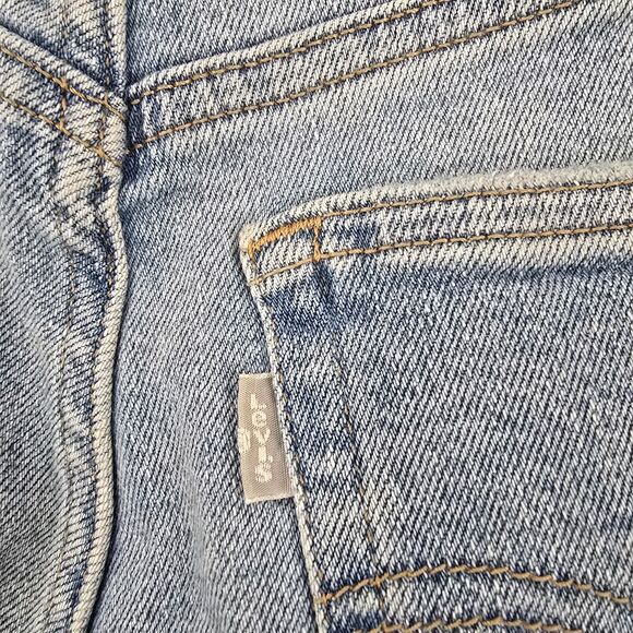 Levi's SilverTab Mom‎ Jean Light Wash High Rise Relaxed Fit 28 4444 - Picture 5 of 13